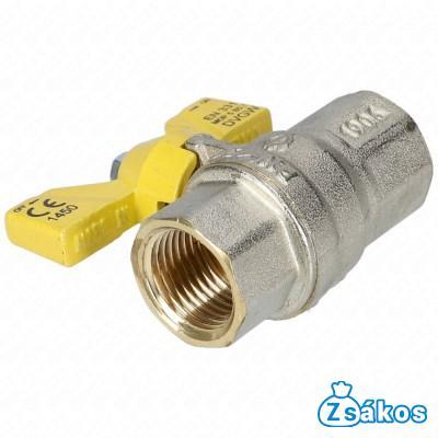 1/2-1/2 BB Gömbcsap fix zártházas gáz fotó