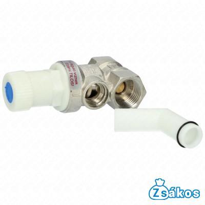 1/2" Biztonsági szelep, BSZ6 (eredeti, MMG) HAJDU bojler fotó