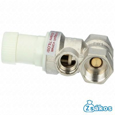 1/2" Biztonsági szelep, BSZ6 (eredeti, MMG) HAJDU bojler fotó