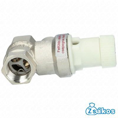 1/2" Biztonsági szelep, BSZ6 (eredeti, MMG) HAJDU bojler fotó