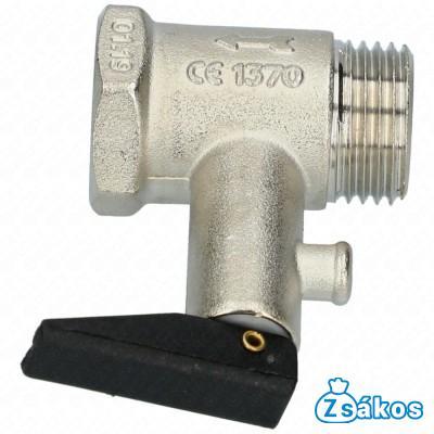 1/2" Biztonsági szelep, csappal (olasz, ITAP) ARISTON / HAJDU bojler fotó