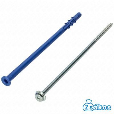 10x240 mm Csavar + tipli, klímatartó konzolhoz, peremes fejű, 25 db/csomag fotó