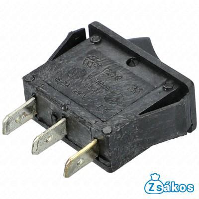 16A/125V AC Billenőkapcsoló, fekete, szögletes (eredeti) CANDY minikonyha fotó