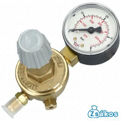 20 Bar Nitrogén nyomáscsökkentő, 1 literes palackhoz fotó