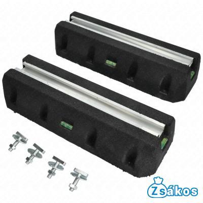 450x160x90 mm Rezgéscsillapító klímatartó talpkonzol, gumi 1cs=2db fotó
