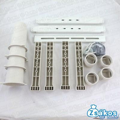 450x600-800x350-500 mm 180 Kg Klímatartó lapostető konzol (hóhatár konzol), bővíthető (univrzális, NICCONS, TÜV minősítés) fotó