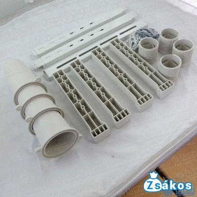450x600-800x350-500 mm 180 Kg Klímatartó lapostető konzol (hóhatár konzol), bővíthető (univrzális, NICCONS, TÜV minősítés) fotó