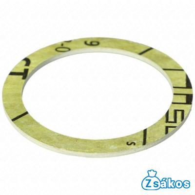 60x48x2 mm Tömítés, fűtőszál, zárt, TATRAMAT bojler fotó