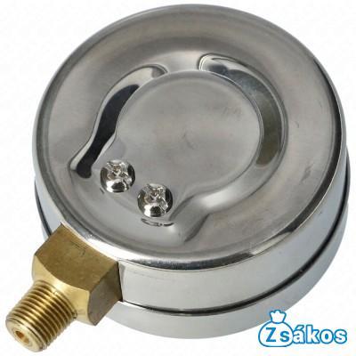 63 mm 1/8" NPT Vákuumóra, mbar, MPa, psi (VALUE) hűtőgép fotó