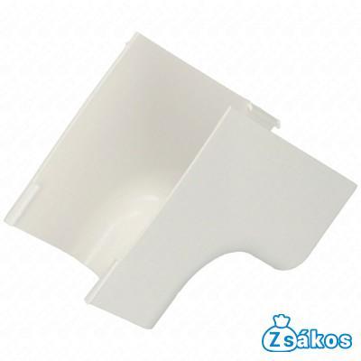 65x50 mm 90° Sarokelem, belső, fehér (VECAMCO) klíma dekorcsatorna fotó