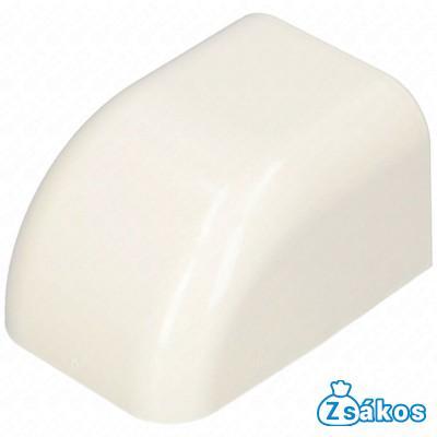 65x50 mm 90° Végelzáró elem, fehér, UV álló (VECAMCO) klíma dekorcsatorna fotó