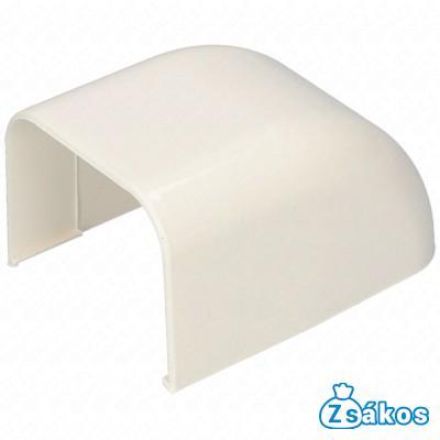 65x50 mm 90° Végelzáró elem, fehér, UV álló (VECAMCO) klíma dekorcsatorna fotó