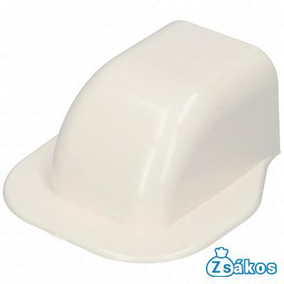 65x50 mm Fali íves csatlakozóelem (VECAMCO) klíma dekorcsatorna fotó