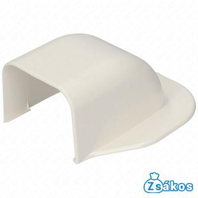 65x50 mm Fali íves csatlakozóelem (VECAMCO) klíma dekorcsatorna fotó