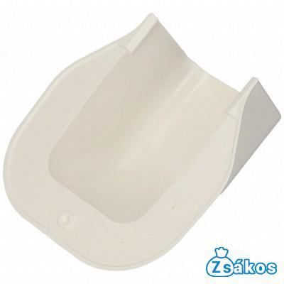 65x50 mm Fali íves csatlakozóelem (VECAMCO) klíma dekorcsatorna fotó