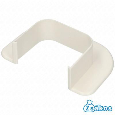 65x50 mm Fali záróelem, peremes (VECAMCO) klíma dekorcsatorna fotó