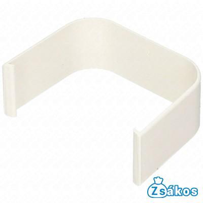 65x50 mm Toldóelem, külső, fehér, PVC (VECAMCO) klíma dekorcsatorna fotó