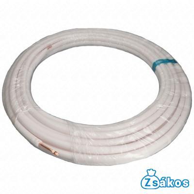 6x1 mm Szigetelt rézcső (EBRILLE), klíma 25 méteres tekercs fotó