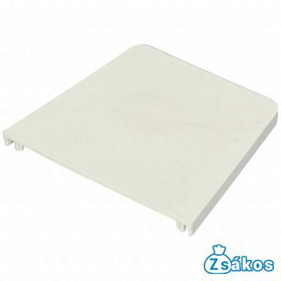 80 mm Záróelem Klímatartó talpkonzolhoz, fehér, PP fotó