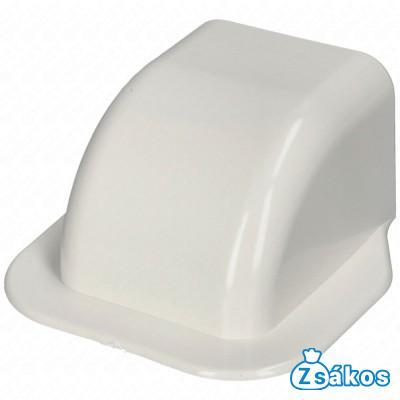 90x65 mm Fali íves csatlakozóelem (VECAMCO) klíma dekorcsatorna fotó