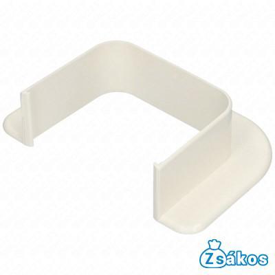 90X65 mm Fali záróelem, peremes (VECAMCO) klíma dekorcsatorna fotó