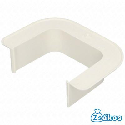 90X65 mm Fali záróelem, peremes (VECAMCO) klíma dekorcsatorna fotó