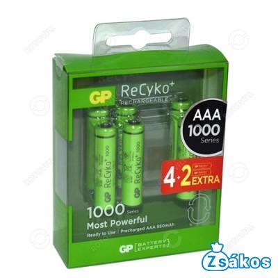 AKKUMULÁTOR GP HR03 AAA MICRO 1000mAh fotó