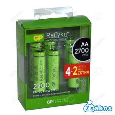 AKKUMULÁTOR GP HR06 AA CERUZA 2700mAh fotó