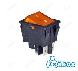  BILLENŐKAPCSOLÓ KB-131 SARUS KIVITELBEN (SÁRGA) fotó