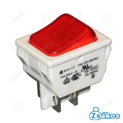 BILLENŐKAPCSOLÓ STV101 PIROS VILÁGÍTÓS fotó