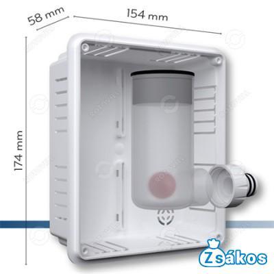 BŰZELZÁRÓ SZIFON KLÍMÁHOZ (MINI) (9899-242-01) fotó