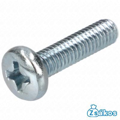 Csavar (DIN 7985) üst M4x16 (domborúfejű) mosógép 30 db/csomag fotó