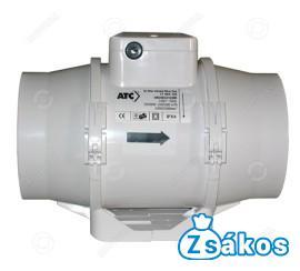 CSŐVENTILÁTOR TT MIX PRO 125 FÉLRADIÁLIS
