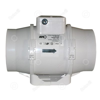CSŐVENTILÁTOR TT MIX PRO 125 FÉLRADIÁLIS fotó