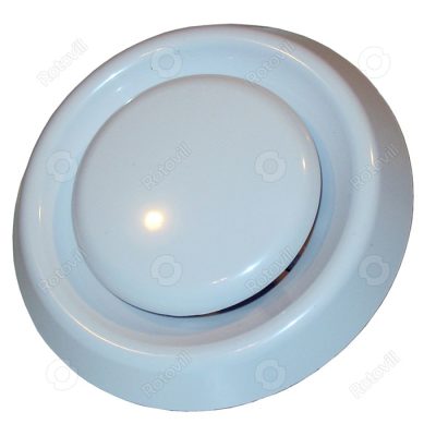 CSŐZÁRÓVÉG (LÉGSZELEP) 125 VRF 125mm KEREK ZÁRHATÓ fotó