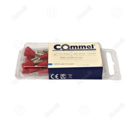 CSÚSZÓSARU KÉSZLET SZIGETELT (csap+hüvely) 0.5-1.5 mm2/4.8 mm (10+10db/csomag)