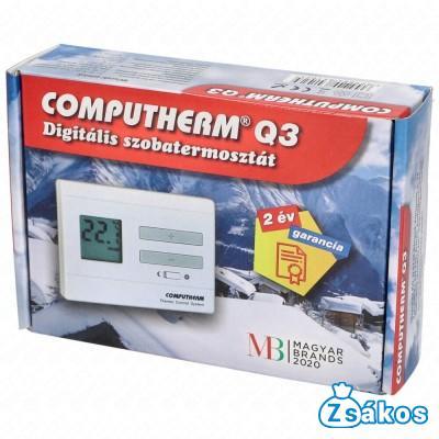 Digitális szobatermosztát (COMPUTHERM Q3) fotó
