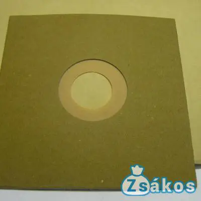 Egyedi méretezhető papír porzsák 140x140 csatlakozókartonnal (5db/csomag) fotó