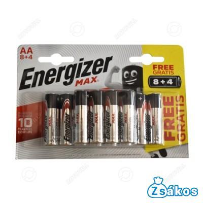 ENERGIZER MAX AA LR6 CERUZA TARTÓS ELEM fotó