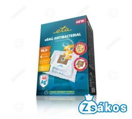  ETA E-BAG ANTIBACTERIAL MIKROSZÁLAS PORZSÁK, 4db/cs. fotó