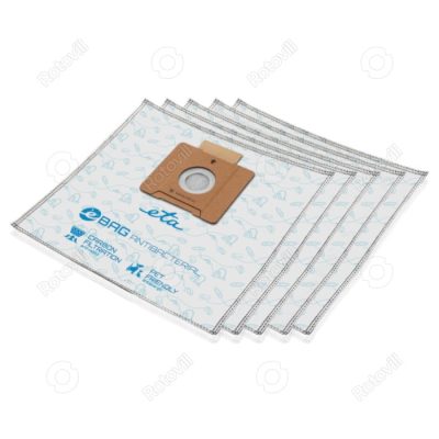 ETA E-BAG ANTIBACTERIAL MIKROSZÁLAS PORZSÁK, 4db/cs. fotó
