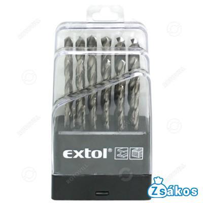 FÉMFÚRÓ KÉSZLET EXTOL CRAFT (1-10mm) HSS fotó