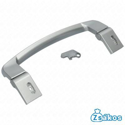 Fogantyú, ívelt, világos szürke, műanyag (eredeti) BEKO hűtőgép fotó