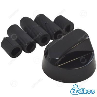 FORGATÓGOMB FEKETE UNIVERZÁLIS (SÜTŐ/FŐZŐ) fotó