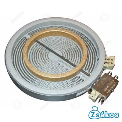 FŐZŐLAP 2100+700W KERÁMIALAPOS (2 KÖRÖS) TŰZHELYHEZ d:23CM fotó