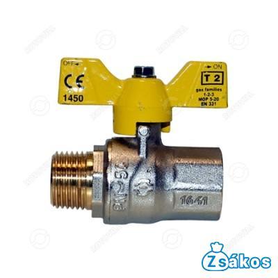 GOLYÓSCSAP GÁZRA (FUTURGAS) 1/2" KB fotó