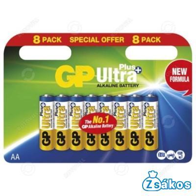 GP AA LR6 CERUZA ULTRA PLUS TARTÓS ELEM (8db/csomag) fotó