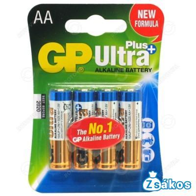 GP AA LR6 CERUZA ULTRA PLUS TARTÓS ELEM fotó