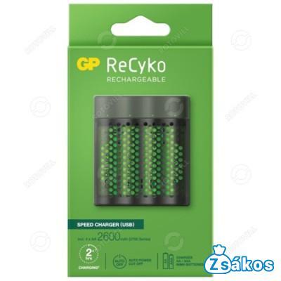 GP AKKUTÖLTŐ SPEED M541+4DB AKKU GP CERUZA 2700mah fotó