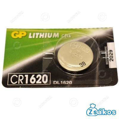 GP CR1620 3V LÍTIUM GOMBELEM fotó